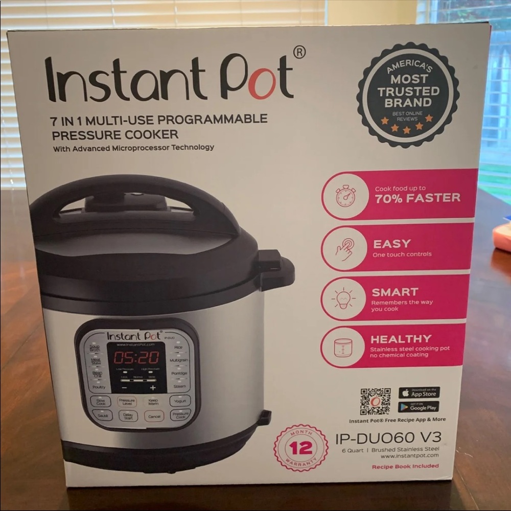 Instant Pot Duo 6 quart 7 in 1